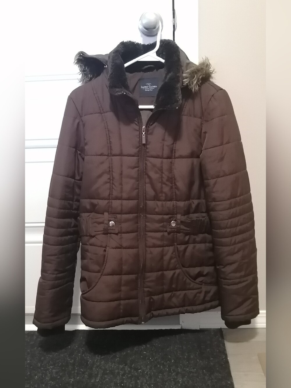 Women Brown Fall/Winter Coat size M